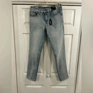 Slim Light Wash Stretch Jeans